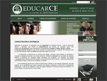 Tablet Screenshot of educarce.com